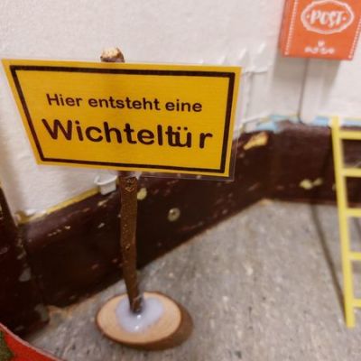 "Der Wichtel zieht in den Hort Kita Ellhornstraße ein"