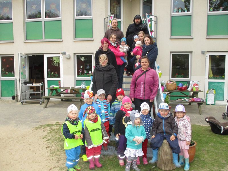 Gruppenbild der Teilnehmer der Aktion 