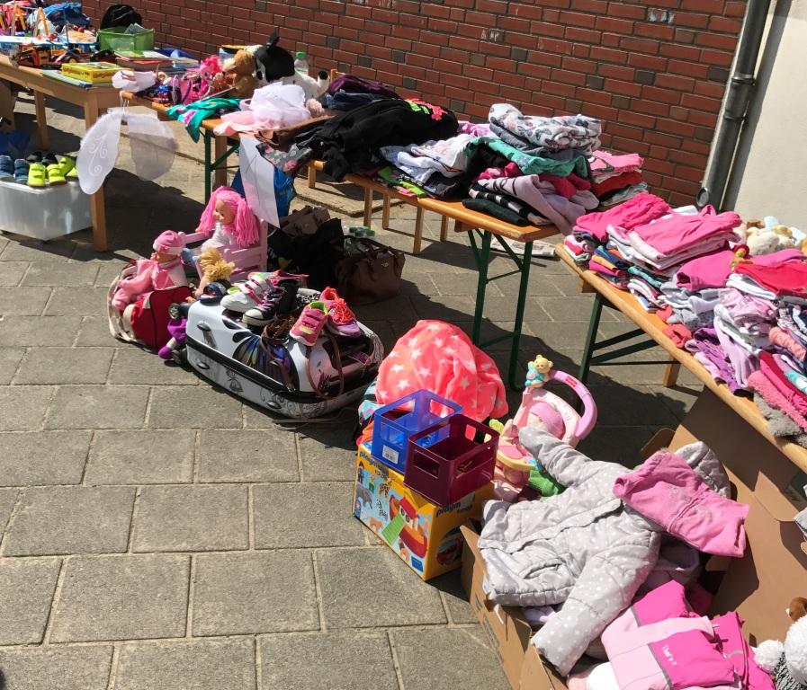 Flohmarkt in der Kita Ellhornstraße