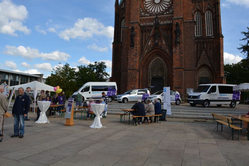 Woche der Diakonie 2015 / Veranstaltung vor der Großen Kirche