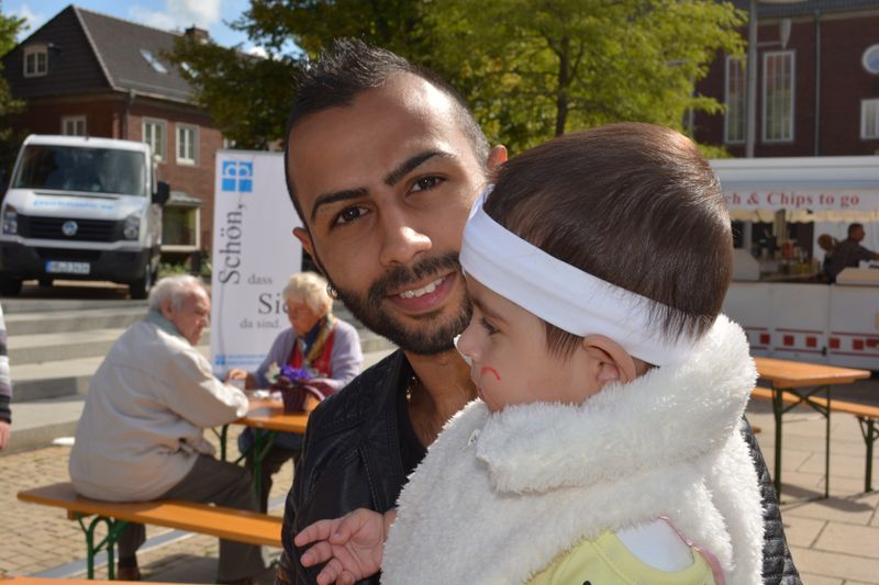 Woche der Diakonie 2015 / Veranstaltung vor der Großen Kirche