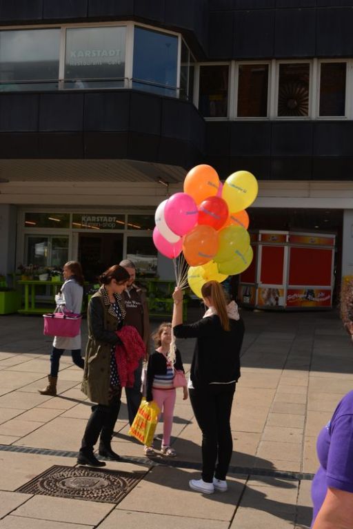 Woche der Diakonie 2015 / Veranstaltung vor der Großen Kirche